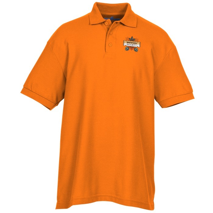 Custom Soft Touch Pique Sport Shirt - Men's - Full Colour