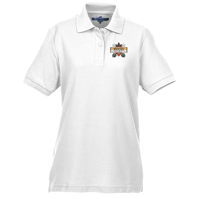 Custom Soft Touch Pique Sport Shirt - Ladies' - Full Colour