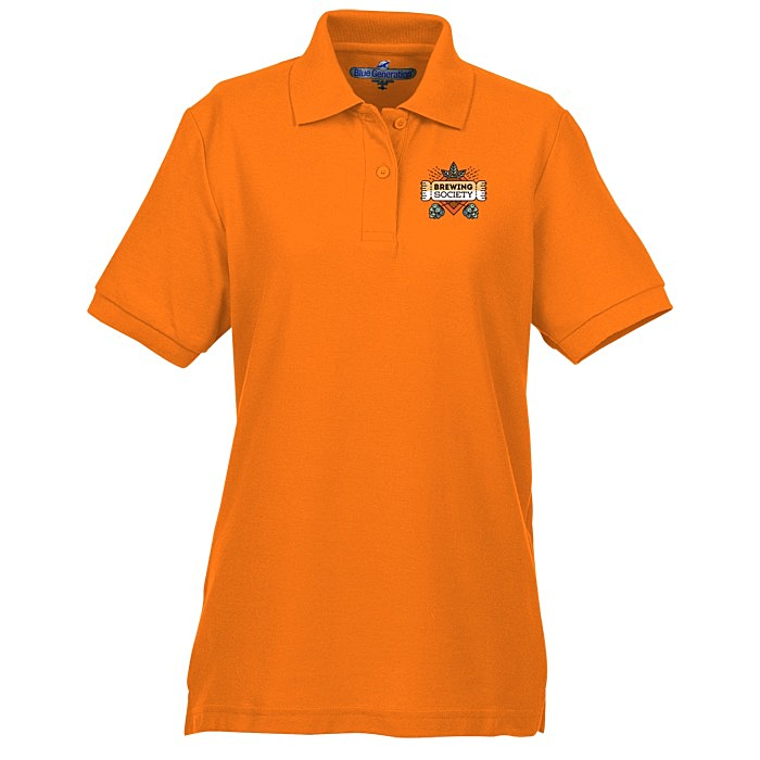 Custom Soft Touch Pique Sport Shirt - Ladies' - Full Colour
