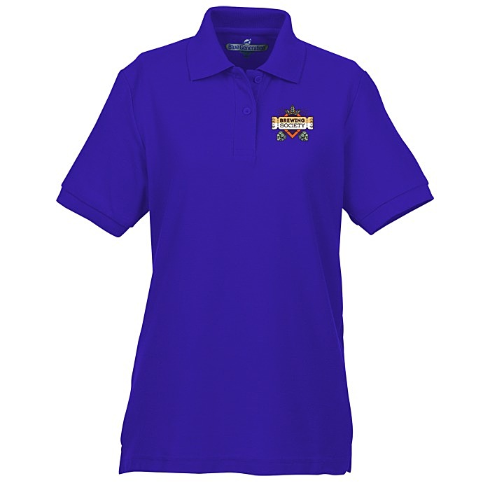 Custom Soft Touch Pique Sport Shirt - Ladies' - Full Colour