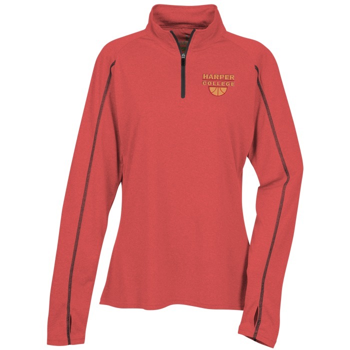 Custom Taza 1/4-Zip Performance Pullover - Ladies' - 24 hr