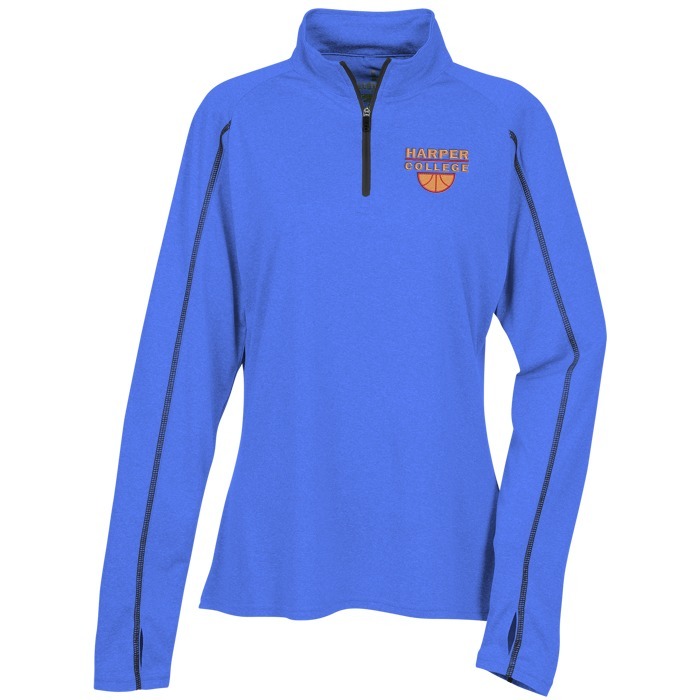 Custom Taza 1/4-Zip Performance Pullover - Ladies' - 24 hr