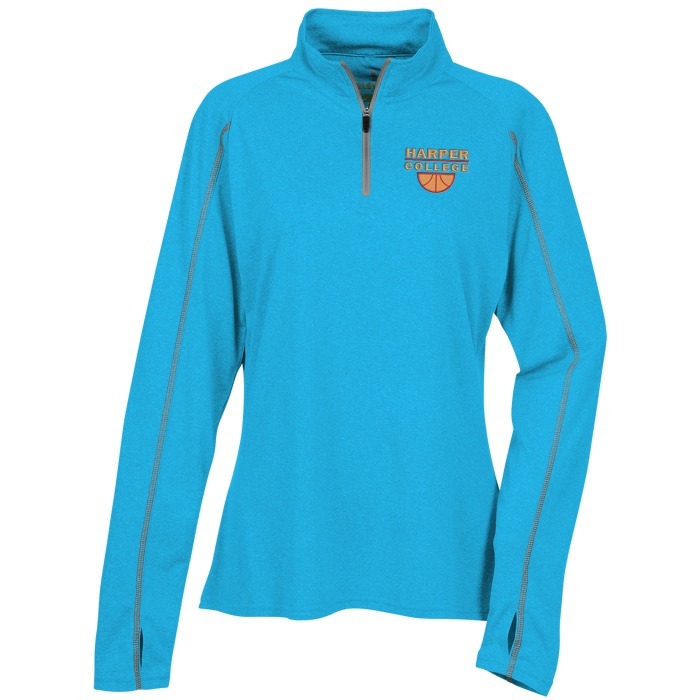 Custom Taza 1/4-Zip Performance Pullover - Ladies' - 24 hr