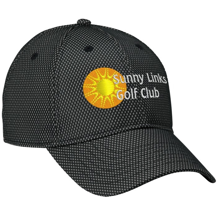 Custom Premium Cotton Twill with Mesh Overlay Cap