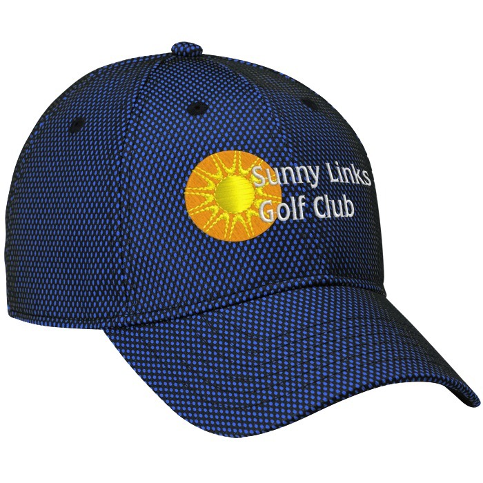 Custom Premium Cotton Twill with Mesh Overlay Cap