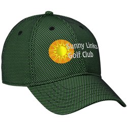 Custom Premium Cotton Twill with Mesh Overlay Cap