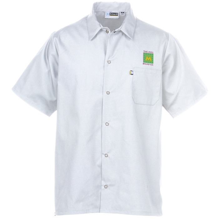 Custom Snap Front Cook Shirt