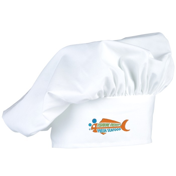 Custom Poplin Chef Hat