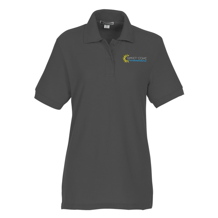 Custom Lightweight Pique Blend Polo - Ladies'