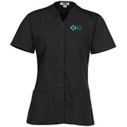 Custom Snap Front Smock - Ladies'