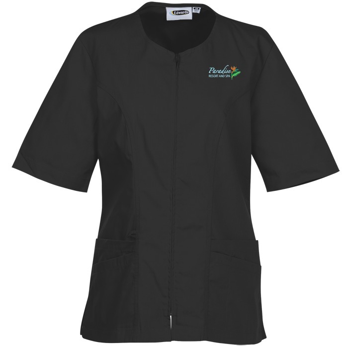 Custom Zip Front Smock - Ladies'