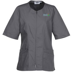Custom Zip Front Smock - Ladies'