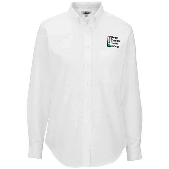 Custom Easy Care Oxford Shirt - Ladies'