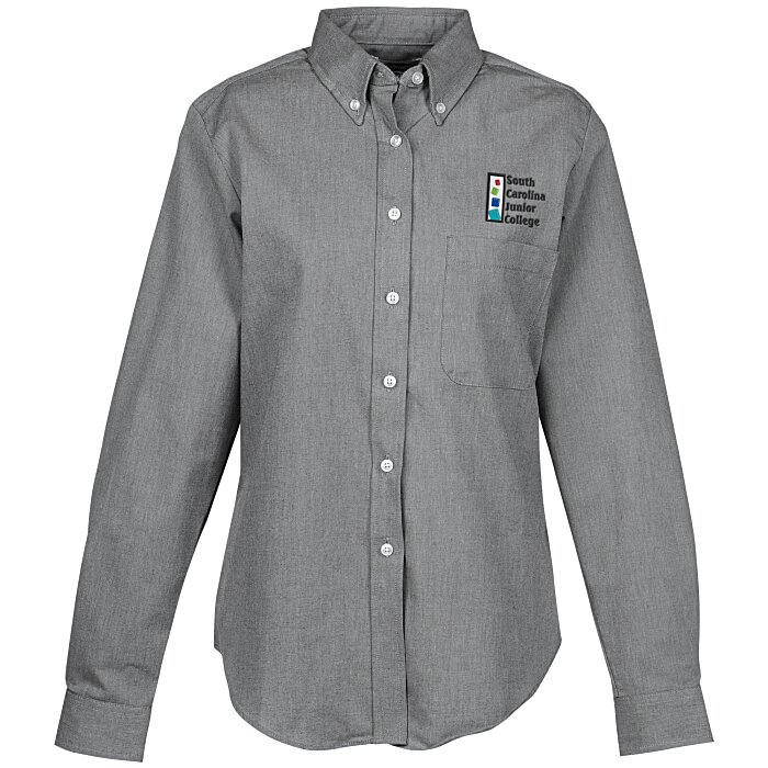 Custom Easy Care Oxford Shirt - Ladies'