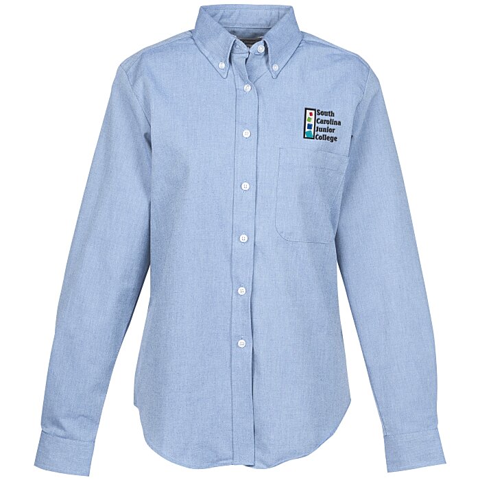 Custom Easy Care Oxford Shirt - Ladies'