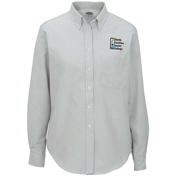 Custom Easy Care Oxford Shirt - Ladies'