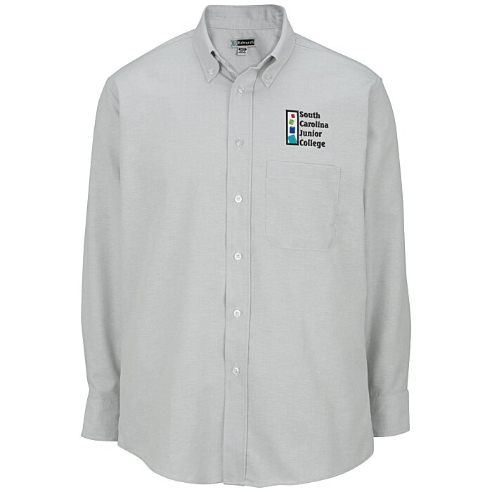 Custom Easy Care Oxford Shirt - Men's