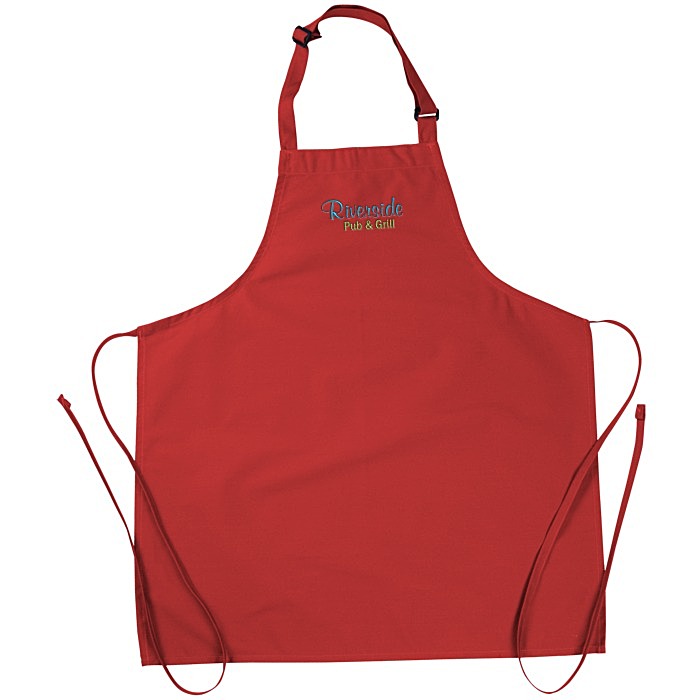 Custom Bib Apron without Pockets