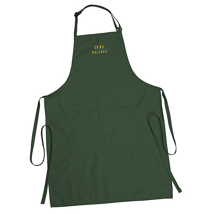 Custom Butcher Apron with Two Patch Pockets