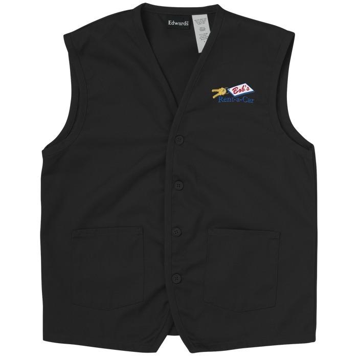 Custom Apron Vest with Two Waist Pockets