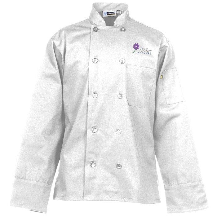 Custom Ten Button Chef Coat - Men's