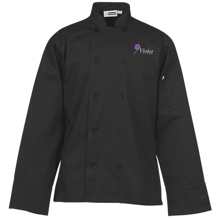 Custom Ten Button Chef Coat - Men's