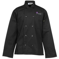 Custom Ten Button Chef Coat - Men's