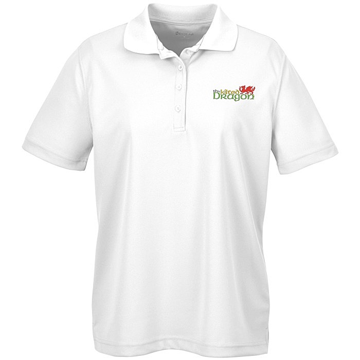 Custom Dry-Mesh Hi-Performance Polo - Ladies' - Embroidered