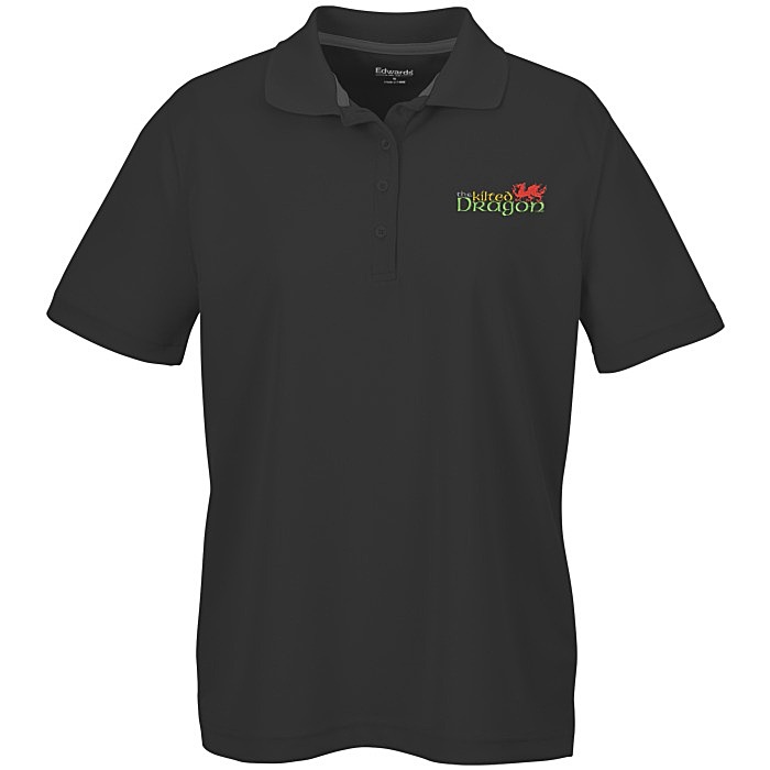Custom Dry-Mesh Hi-Performance Polo - Ladies' - Embroidered
