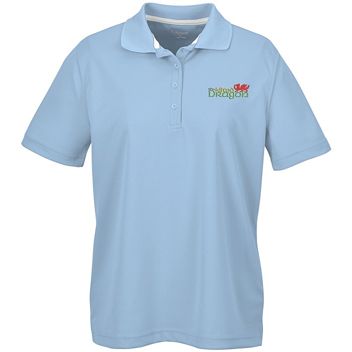 Custom Dry-Mesh Hi-Performance Polo - Ladies' - Embroidered