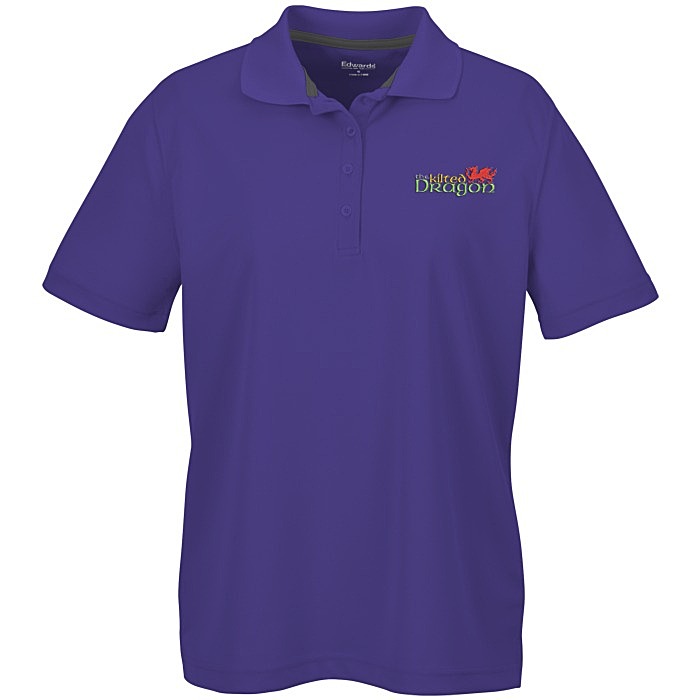 Custom Dry-Mesh Hi-Performance Polo - Ladies' - Embroidered