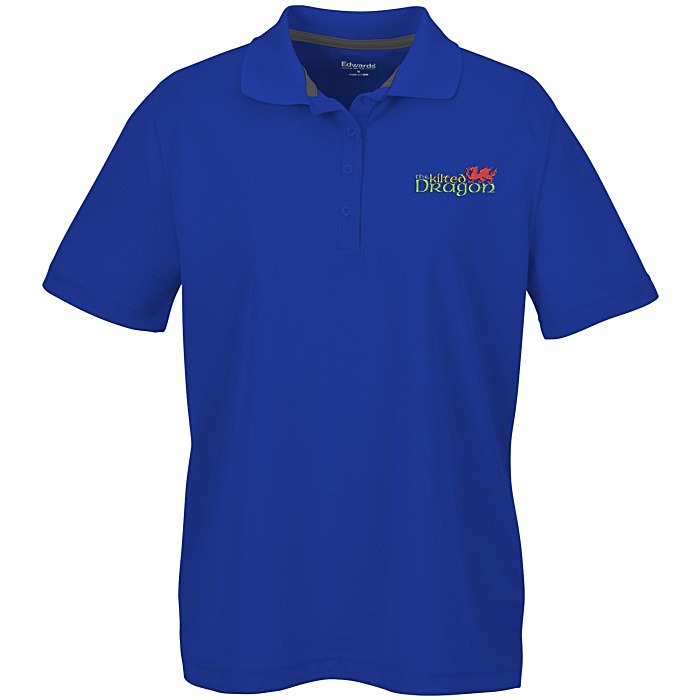 Custom Dry-Mesh Hi-Performance Polo - Ladies' - Embroidered