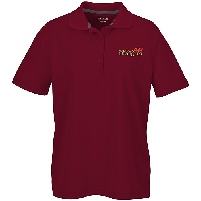 Custom Dry-Mesh Hi-Performance Polo - Ladies' - Embroidered