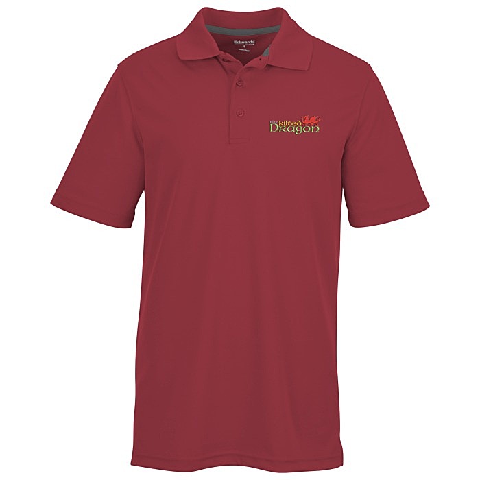 Custom Dry-Mesh Hi-Performance Polo - Men's - Embroidered