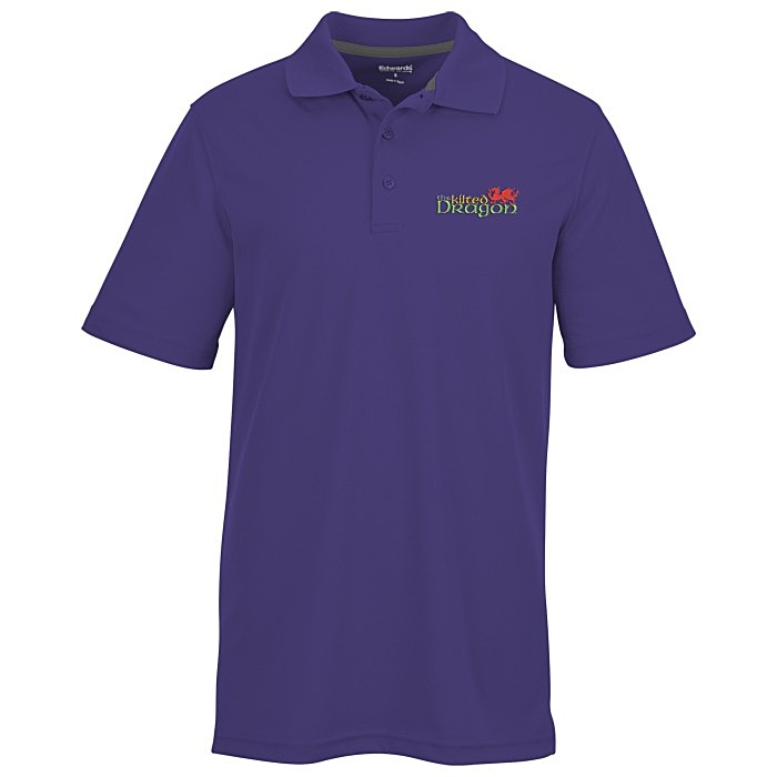 Custom Dry-Mesh Hi-Performance Polo - Men's - Embroidered