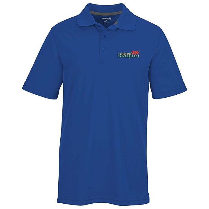 Custom Dry-Mesh Hi-Performance Polo - Men's - Embroidered