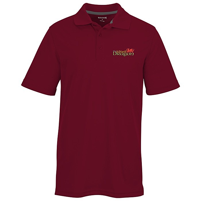 Custom Dry-Mesh Hi-Performance Polo - Men's - Embroidered