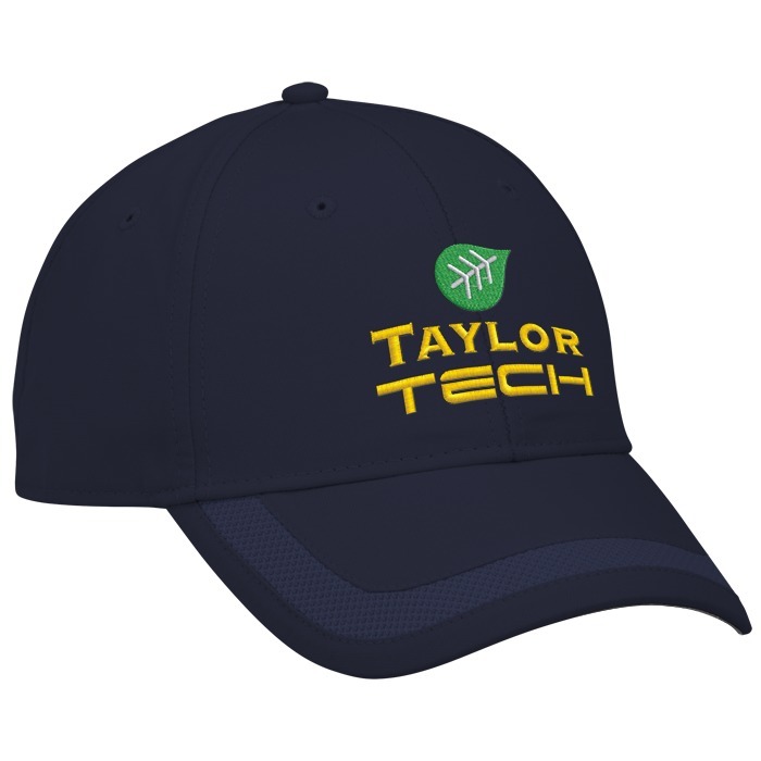 Custom Performance Mesh Stripe Cap
