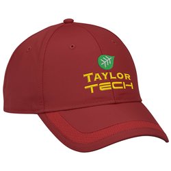 Custom Performance Mesh Stripe Cap
