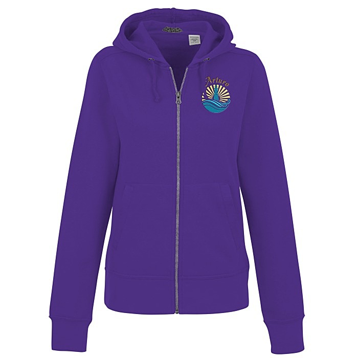 Custom Cypress Full-Zip Hoodie - Ladies'