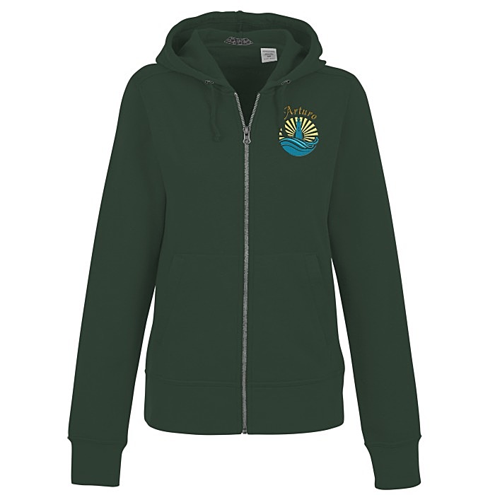 Custom Cypress Full-Zip Hoodie - Ladies'