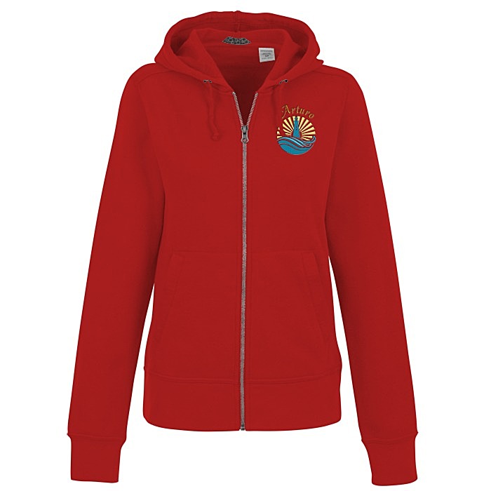 Custom Cypress Full-Zip Hoodie - Ladies'