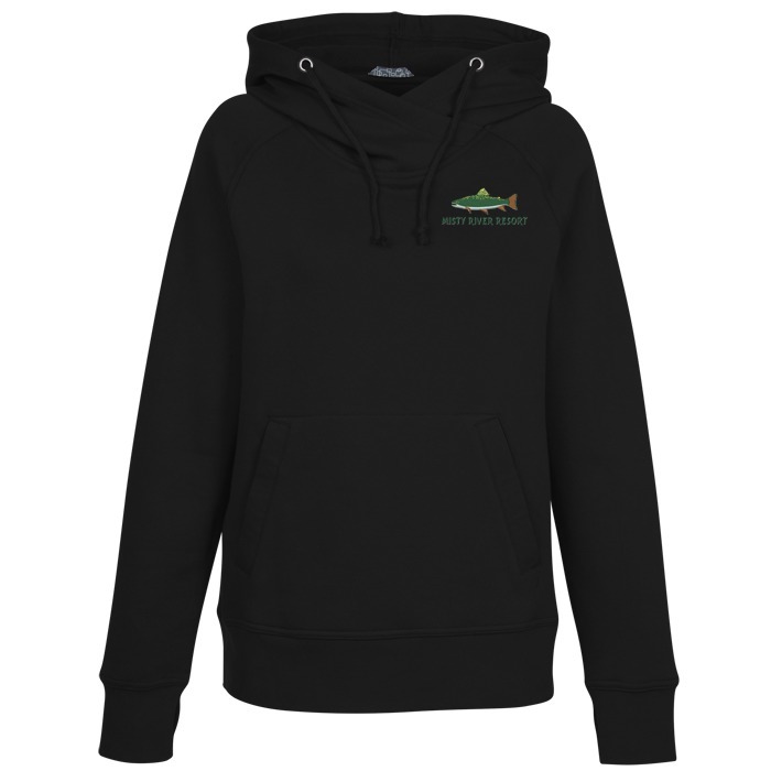 Custom Dayton Cross Neck Hoodie - Ladies'