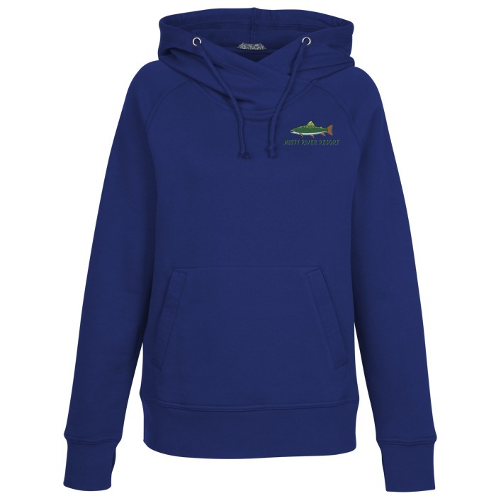 Custom Dayton Cross Neck Hoodie - Ladies'