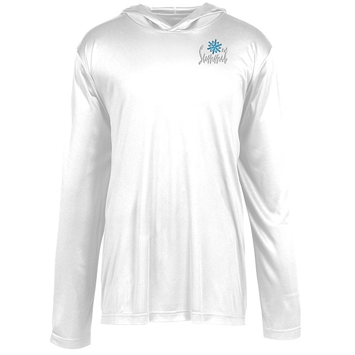 Custom Zone Performance Hooded Tee - Men's - Embroidered
