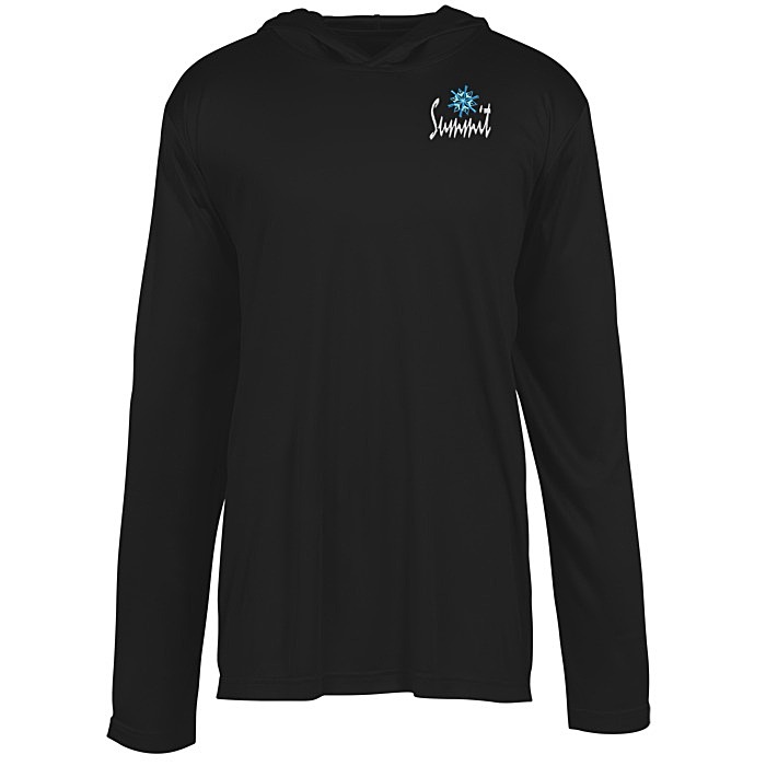 Custom Zone Performance Hooded Tee - Men's - Embroidered