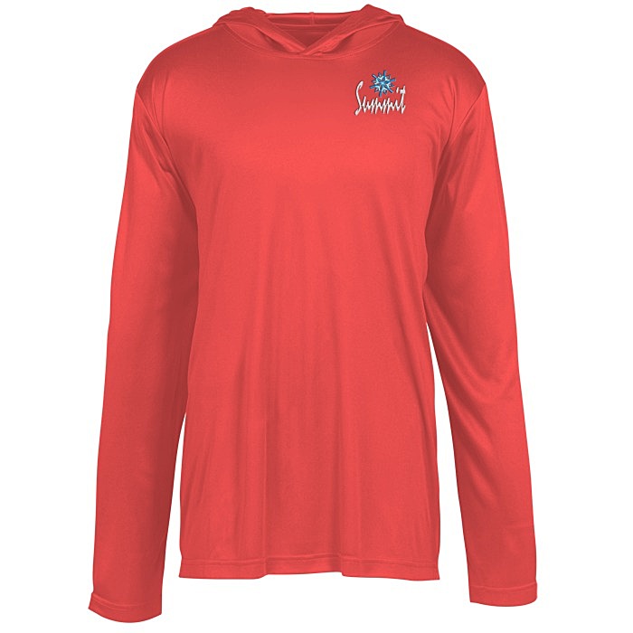 Custom Zone Performance Hooded Tee - Men's - Embroidered