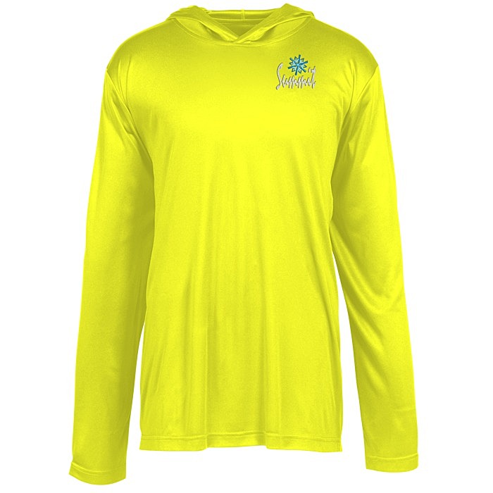 Custom Zone Performance Hooded Tee - Men's - Embroidered