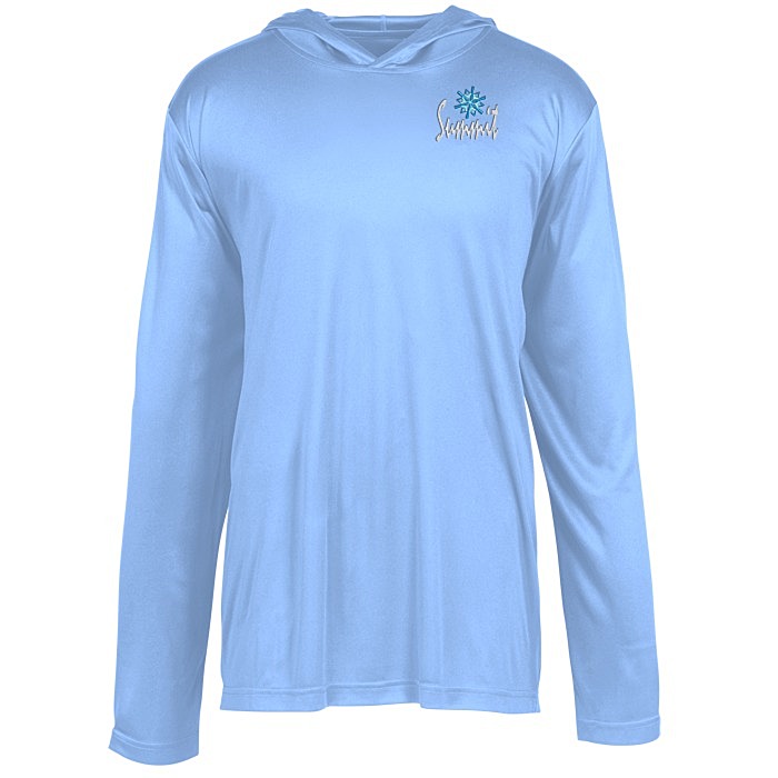 Custom Zone Performance Hooded Tee - Men's - Embroidered