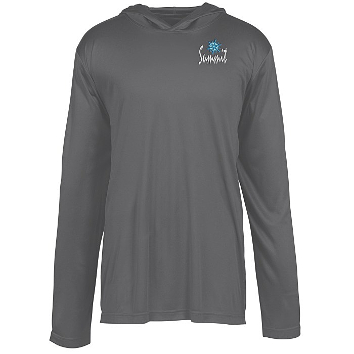 Custom Zone Performance Hooded Tee - Men's - Embroidered
